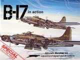 Book cover of B-17 in action by DAVIS, Larry